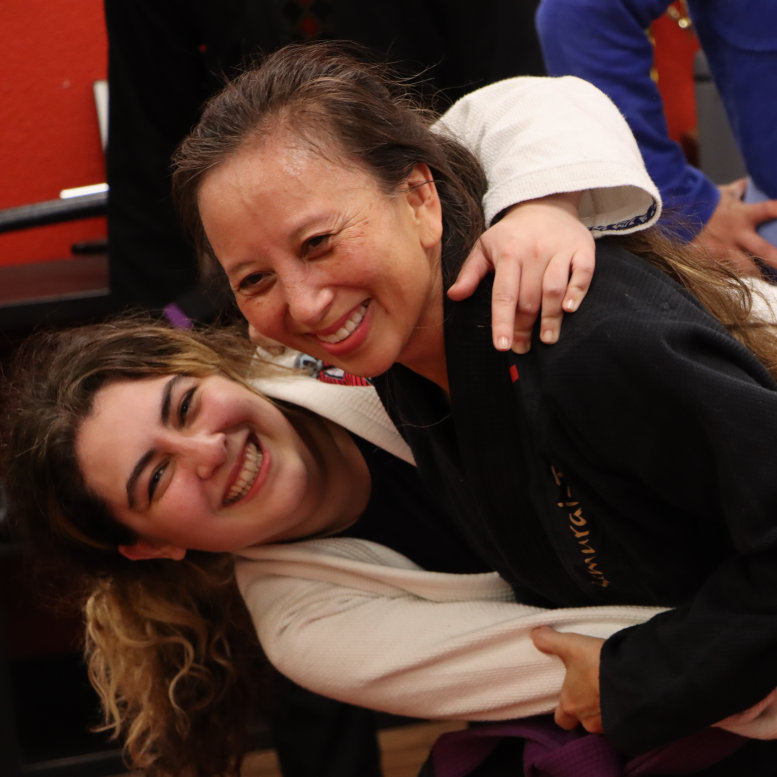 women at martial arts